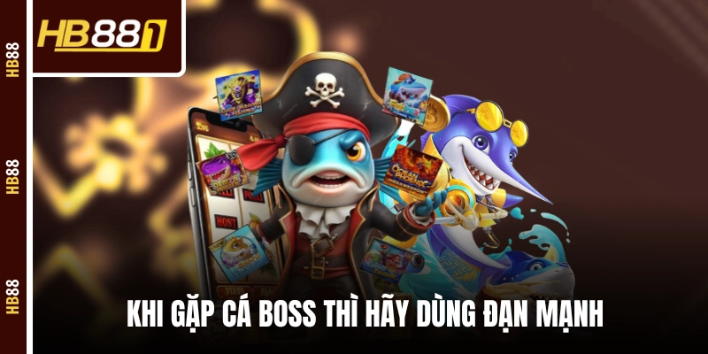 ban ca dung dan manh khi gap ca boss Khi gặp cá boss thì hãy dùng đạn mạnh